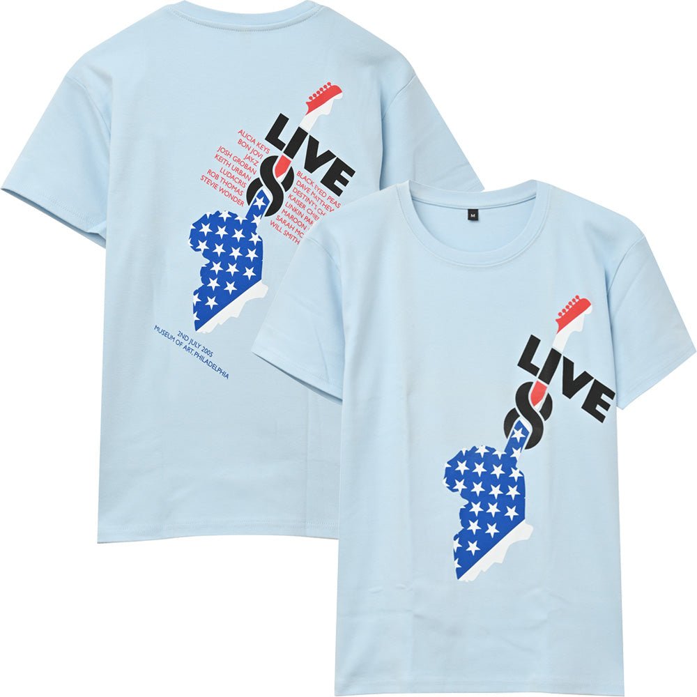 LIVE 8 - Live 8 US Event (超レア) / バックプリントあり / ヴィンテージ